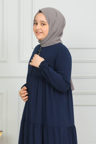 3 KATLI ÇOCUK FERACE Lacivert - 4002 - 3