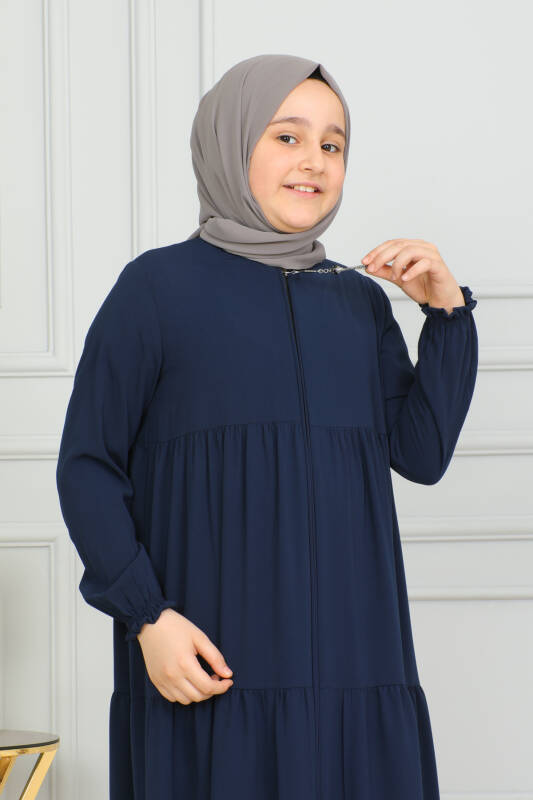 3 KATLI ÇOCUK FERACE Lacivert - 4002 - 5