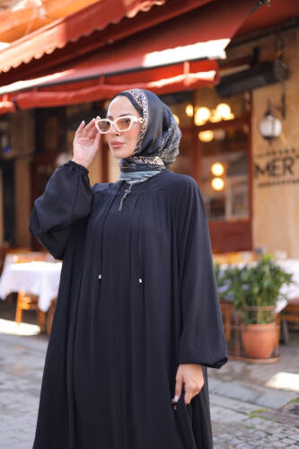 BELİZ FERACE & Siyah - 9040 - Kadeem Giyim (1)