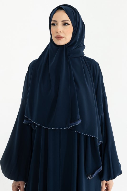 BERGÜZAR ABAYA & Lacivert - 9016 - 3