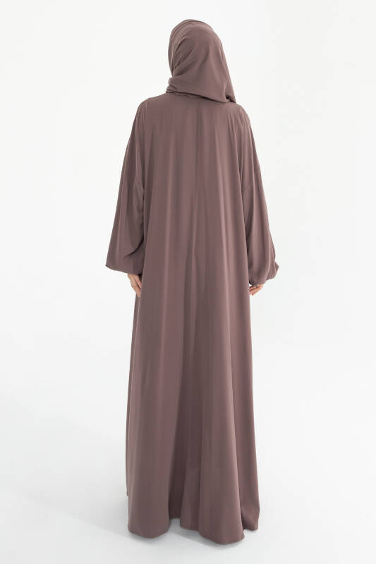 Bergüzar abaya - vizon - 5