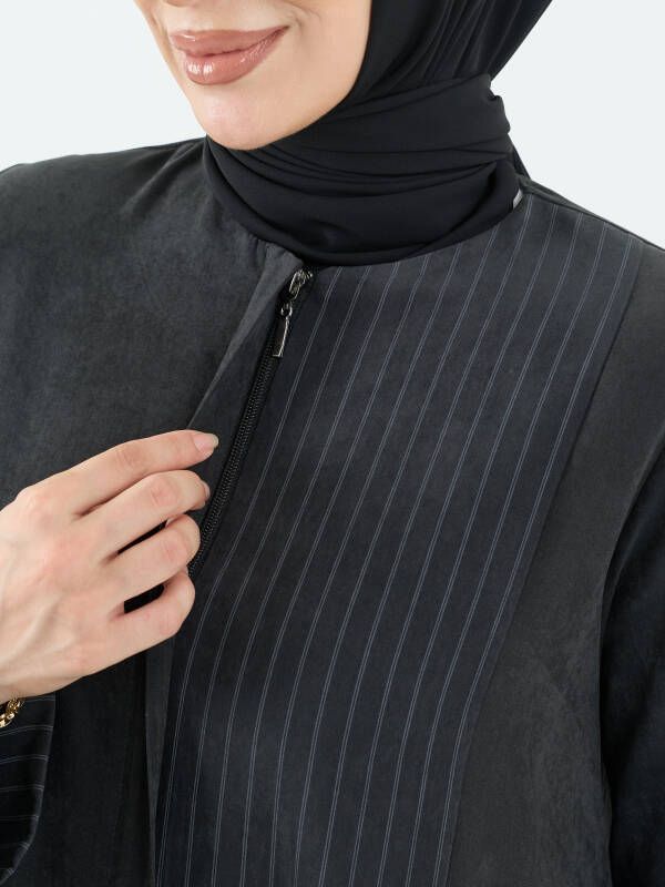 DİLARA CUPRA ABAYA Siyah - 1025 - 2