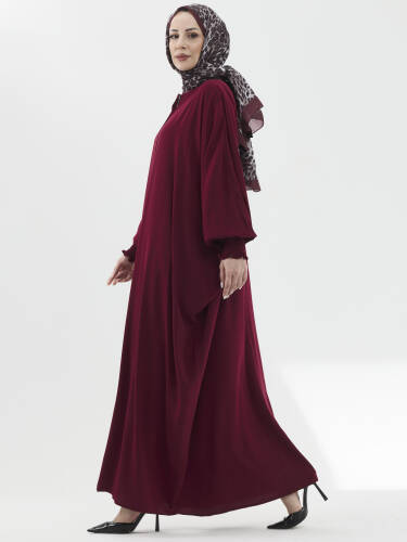Liora Ferace - bordo - Kadeem Giyim (1)
