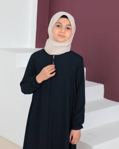 MEVLANA ÇOCUK FERACE & Lacivert - 4000 - Kadeem Giyim (1)