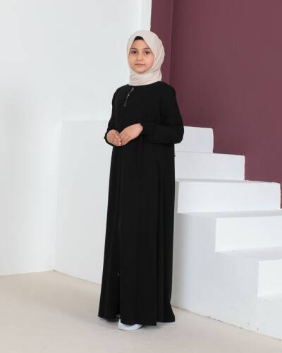 MEVLANA ÇOCUK FERACE & Siyah - 4000 - 5