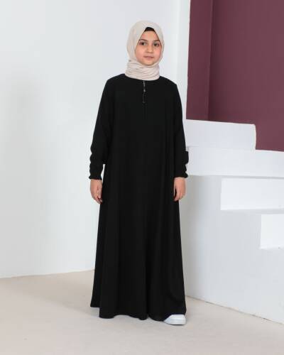 MEVLANA ÇOCUK FERACE & Siyah - 4000 - 8