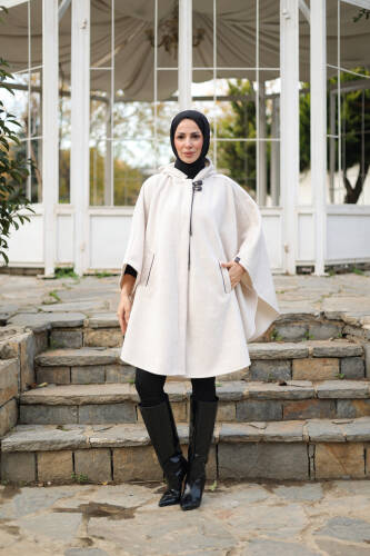 Milena Balıksırtı Kaşe Panço Taş – 2012 - Kadeem Giyim (1)