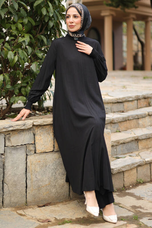 Nessa Hac & Umre Takımı – Viskon Yıldız Kumaş (38–48 Beden) - 1