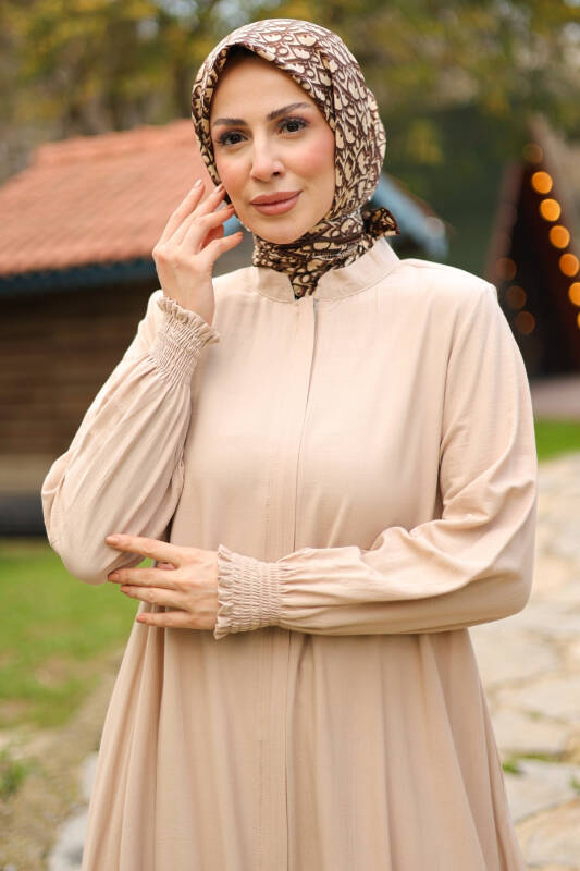 Nessa Hac & Umre Takımı – Viskon Yıldız Kumaş (38–48 Beden) - 2