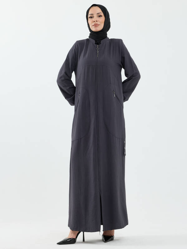 Reyyan Yıldız Ferace Füme - 422651 - 1