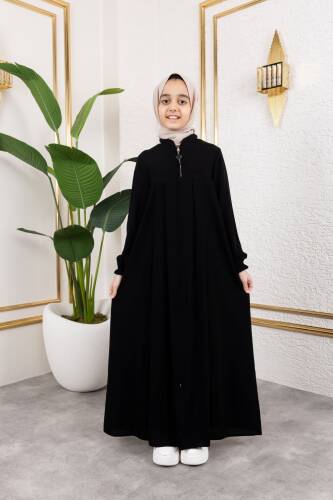 ROBALI PİLELİ ÇOCUK FERACE & Siyah - 4005 - 9
