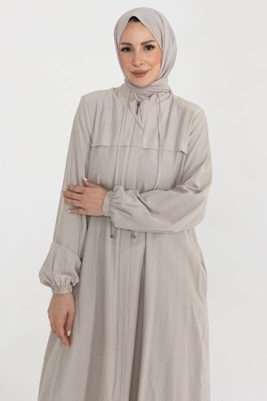 Sanem İkili Takım Viskon Yıldız Kumaş Krem - 422606 - 3