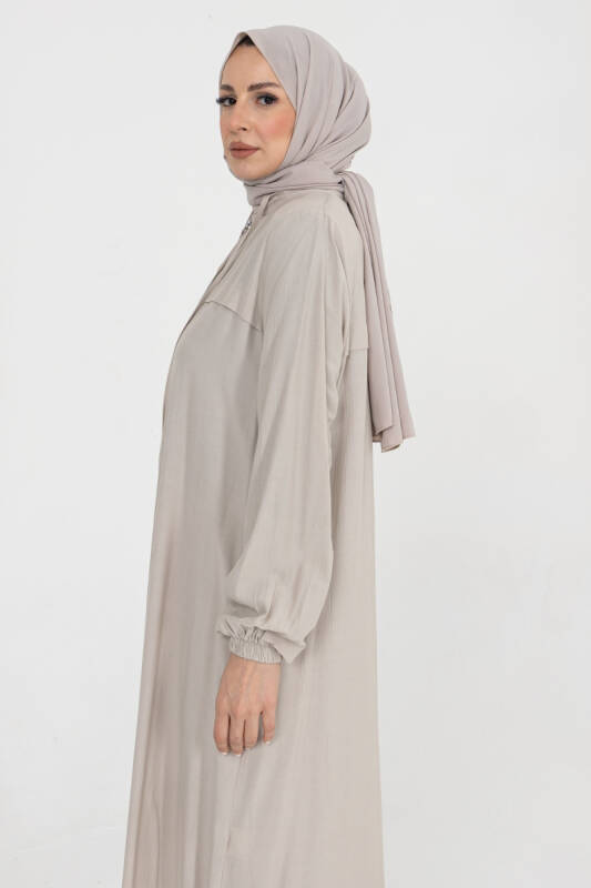 Sanem İkili Takım Viskon Yıldız Kumaş Krem - 422606 - 4